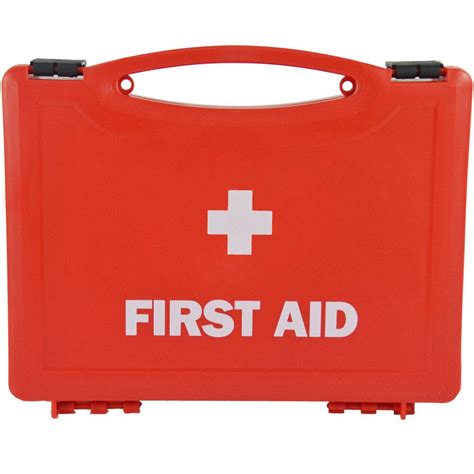 small first aid box empty